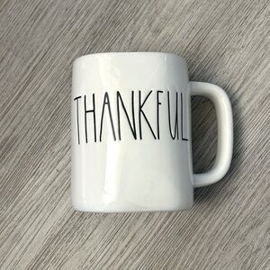 RAE DUNN ‘THANKFUL’ artisan collection coffee tea mug cup drinkware